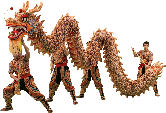 danza del drago, en China